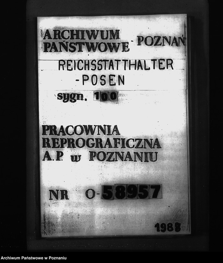 Obraz 1 z jednostki "Geschäftsverteilungsplan des Reichsministerium für Ernährung und Landwirtschaft"