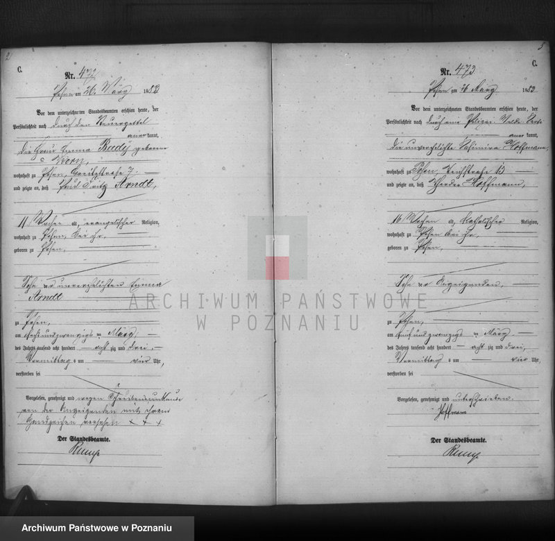 Obraz 3 z jednostki "Księga zgonów t. II"