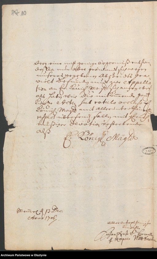 image.from.unit.number "In S. [Sachen] Grönlands wegen Entheiligung des Sabbatts"