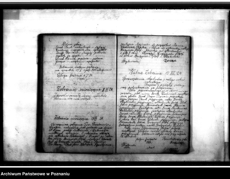 Obraz 5 z jednostki "Protokoły zebrań Towarzystwa Powstańców i Wojaków w Długiej Goślinie"