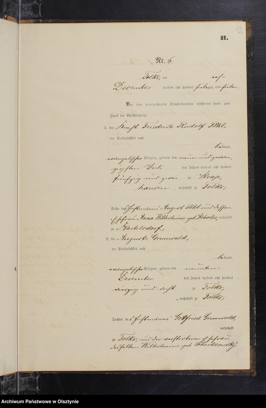 image.from.unit.number "Heiraths-Neben-Register Nr 1 - 6"