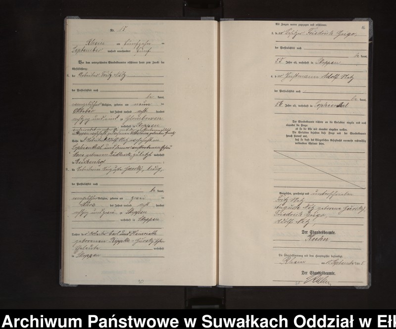 image.from.unit.number "Heirats-Neben-Register des Königlichen Preussischen Standes-Amtes Orlen Kreis Lötzen"
