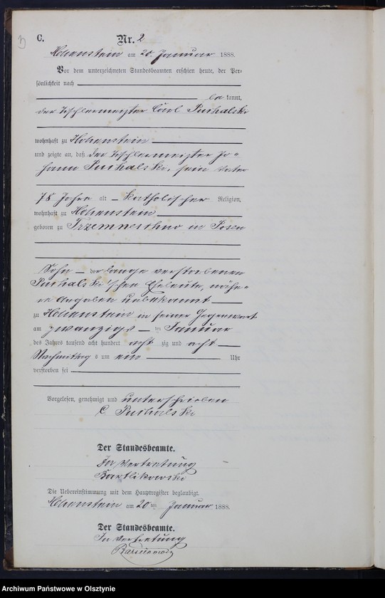 image.from.unit.number "Sterbe-Neben-Register Nr 1 - 59"