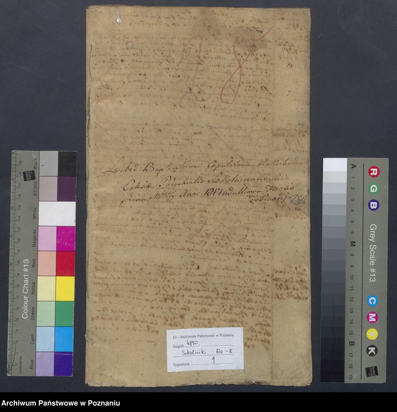 Obraz 2 z jednostki "Liber baptisatorum, copulatorum et mortuorum."