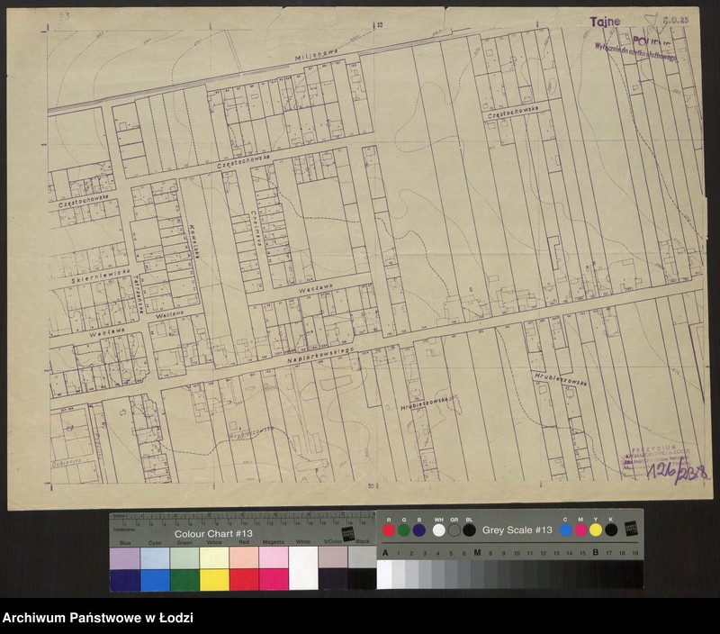 Obraz 1 z jednostki "Plan miasta Łodzi. Sekcja SO 23"