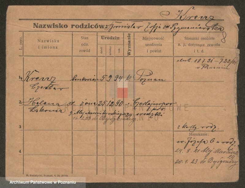 Obraz 8 z jednostki "Krenc - Krężelewski"