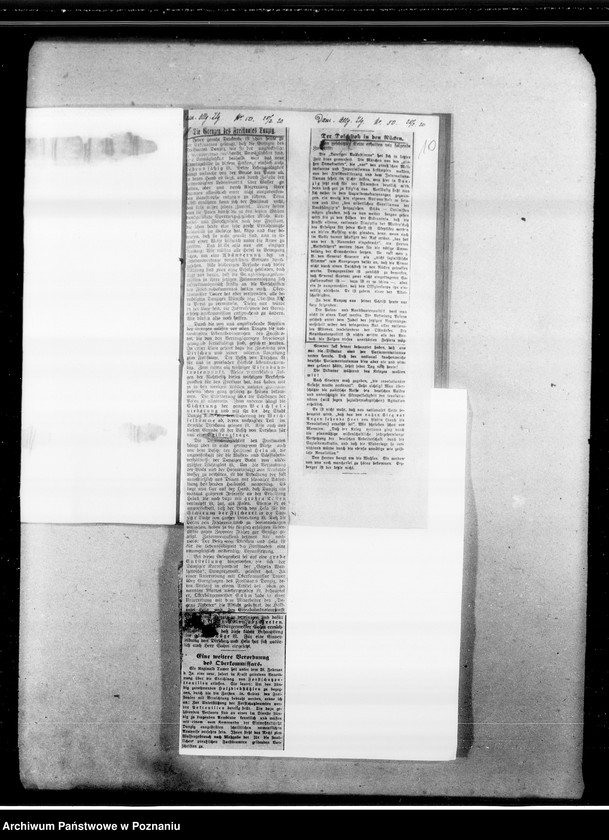 Obraz 15 z jednostki "Sprawa granic niepodległej Polski [wycinki prasowe z gazety "Danziger Allgemeine Zeitung"]"