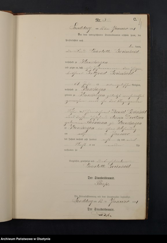 image.from.unit.number "Sterbe-Neben-Register Nr 1 - 73"