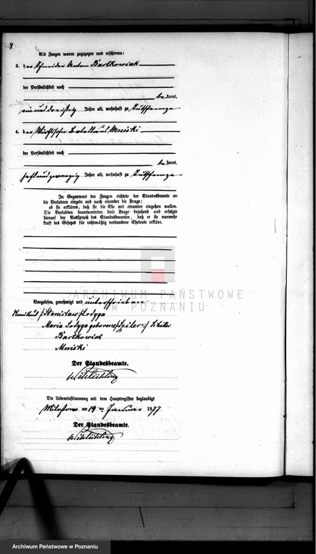 Obraz 5 z jednostki "Księga małżeństw"