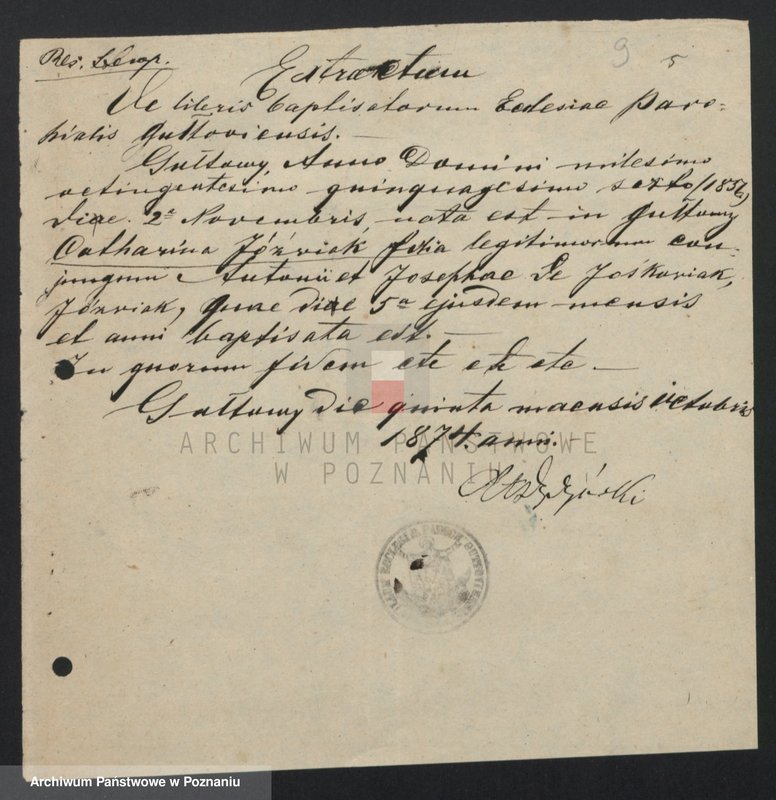 image.from.unit.number "Acta betreffend die Sammel Akten für die von den verlobten beizubringenden Urkunden und Konsenserklärungen, für die Aufgebotscheinigungen und Dispensation [...] von 1874 bis 1876"
