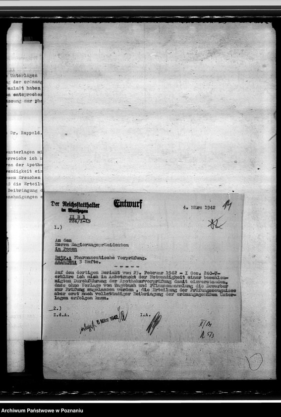 Obraz 19 z jednostki "Notdienstverpflichtung der Apotheker"