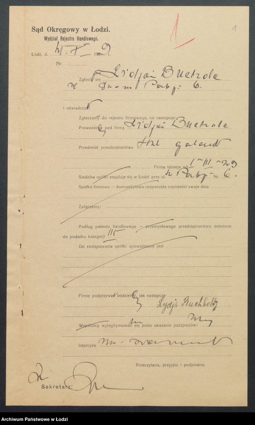 Obraz 3 z jednostki "Lidja Bucholc – sklep galanteryjny"