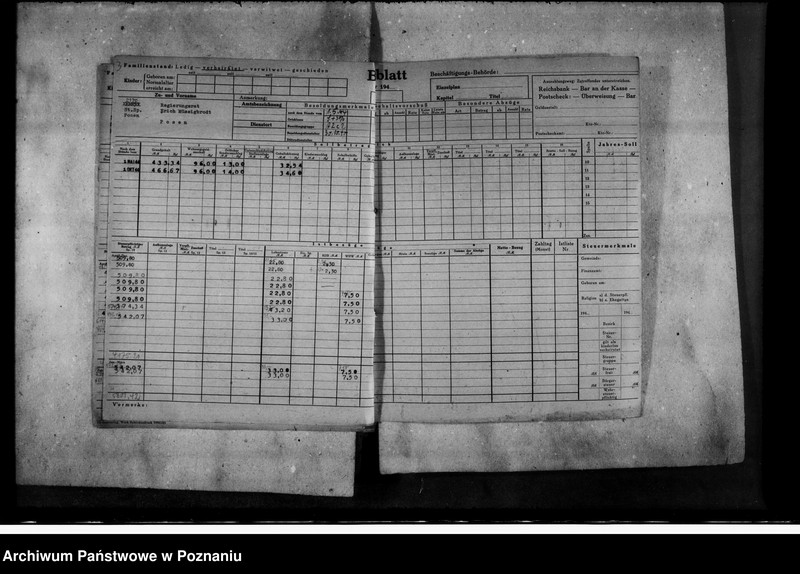 Obraz 7 z jednostki "Bewerbungen um Anstellung (oraz karty wynagrodzeń, m.in. Landratów)"
