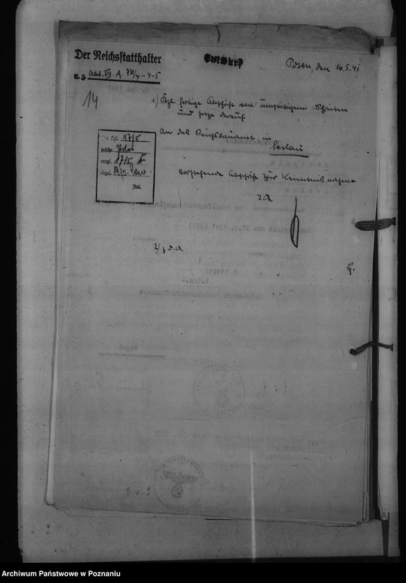 Obraz 18 z jednostki "Amtsgericht Gabin - Gąbin"