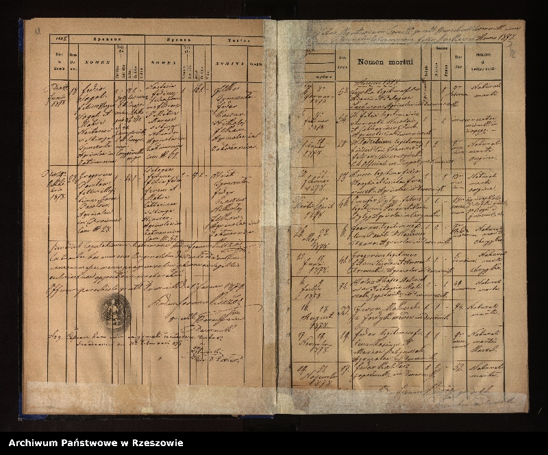 image.from.unit.number "Księga urodzeń, małżeństw i zgonów z miejscowości Dwernik, Zatwarnica, Ruskie"