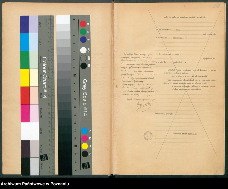 Obraz 3 z jednostki "Księga miejscowa małżeństw tom II [Rejestr główny małżeństw]"