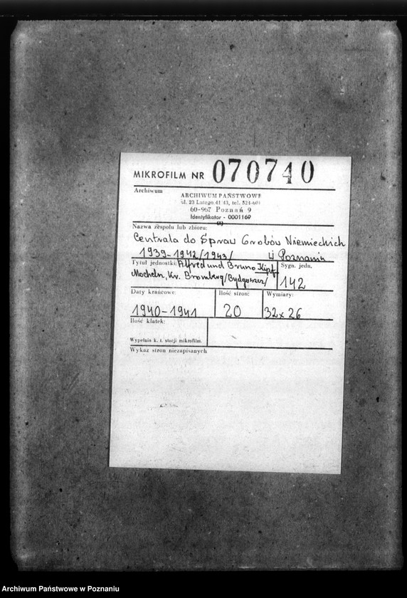 Obraz 2 z jednostki "Alfred u. Brusw Kipf, Mocheln, Kreis Bromberg (Bydgoszcz)"