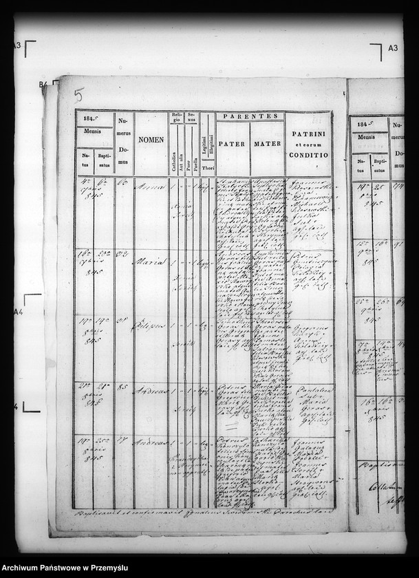 image.from.unit.number "[Kopie ksiąg metrykalnych parafii Podemszczyzna z filiami Chotylub, Krzywa (dekanat Cieszanów)]"