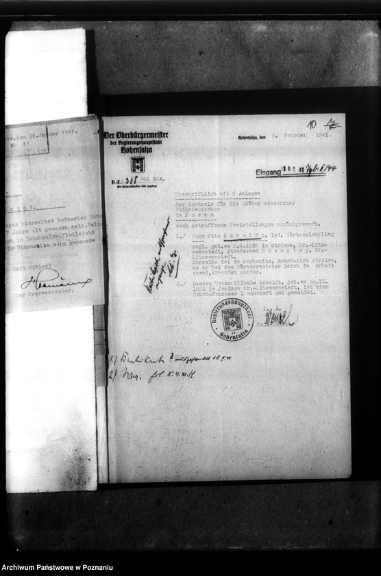 Obraz 14 z jednostki "Hugo Schmidt aus Strelno - Nord, Kreis Mogilno"