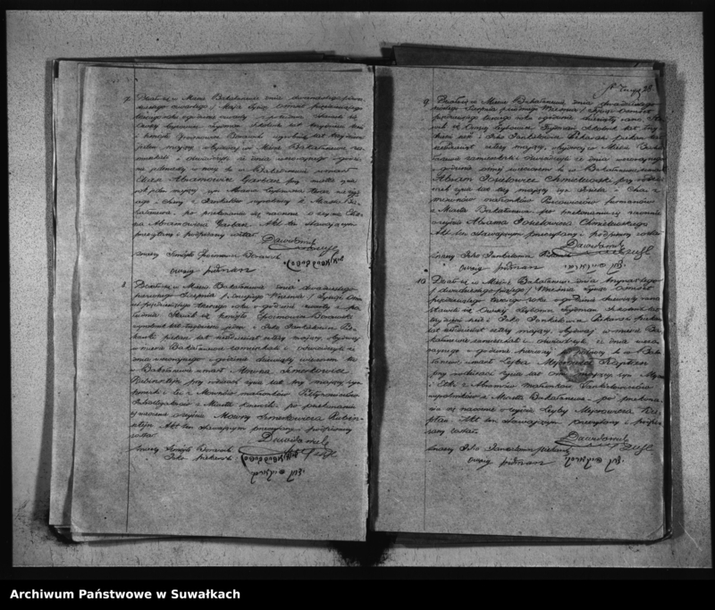 image.from.unit.number "Duplikat Akt Urodzonych, Zaślubionych i Zmarłych Urzędnika Stanu Cywilnego Wyznania Mojżeszowego Okręgu Bakałarzewskiego za rok 1853"