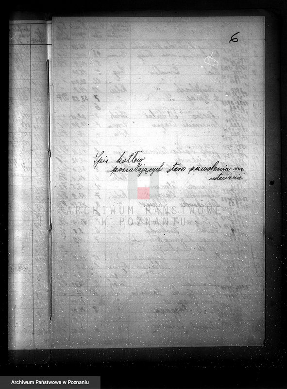 Obraz 10 z jednostki "Spis udzielonych pozwoleń kotłowych pow. kościański"