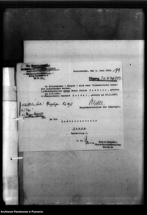 Obraz 15 z jednostki "Kreis Konin. Zgłoszenia zmarłych i zaginionych miejscowych Niemców w 1939 roku"