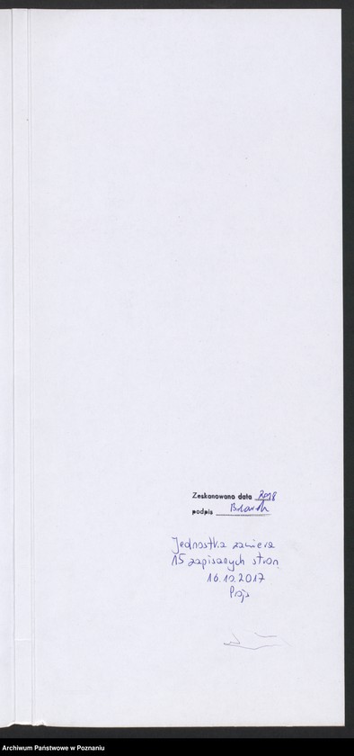 Obraz 17 z jednostki "[Spis inwentarza żywego w Księstwie Poznańskim w obrębie linii demarkacyjnej z 15 grudnia 1919 roku i inne spisy inwentarza żywego oraz ludności w województwie pomorskim]"