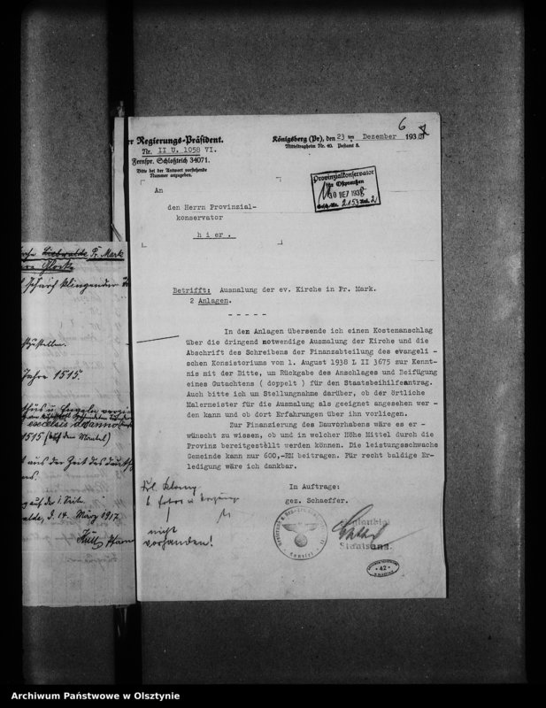 image.from.unit.number "Preussisch Mark, evangelische Kirche"