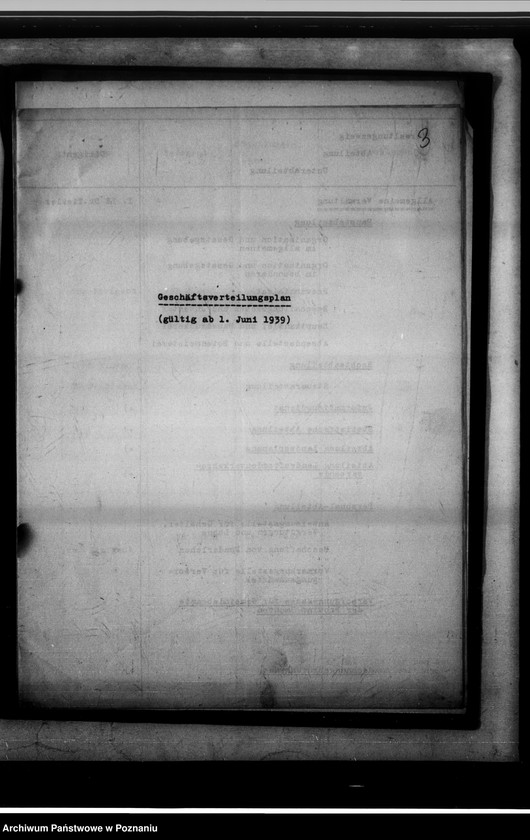 Obraz 7 z jednostki "[Schemat organizacyjny Wydziału III oraz Provinzialverwaltung w Saksonii]."