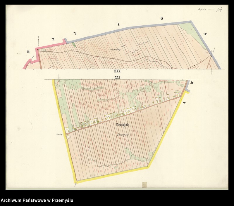 image.from.unit.number "Bojanów sammt Ortschaft Gojanów und Colonie Pietropole in Galizien"