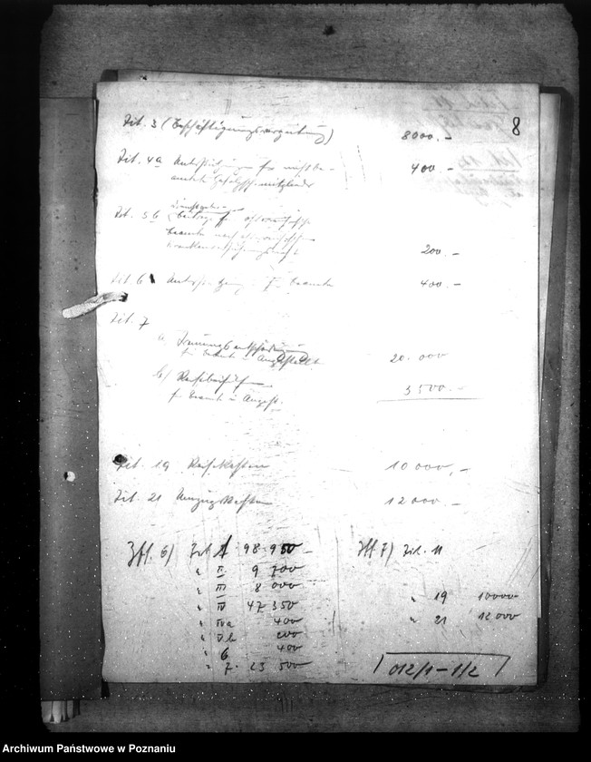 Obraz 13 z jednostki "Organisation des Wohnungs- und Siedlungsamts"