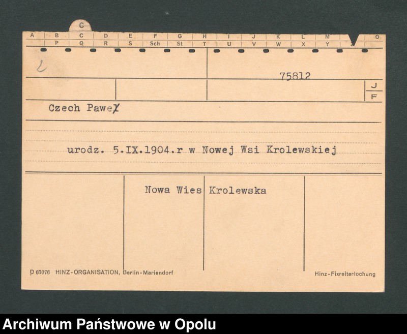 Obraz 4 z jednostki "[Pielok, zam. Rosenberg]"