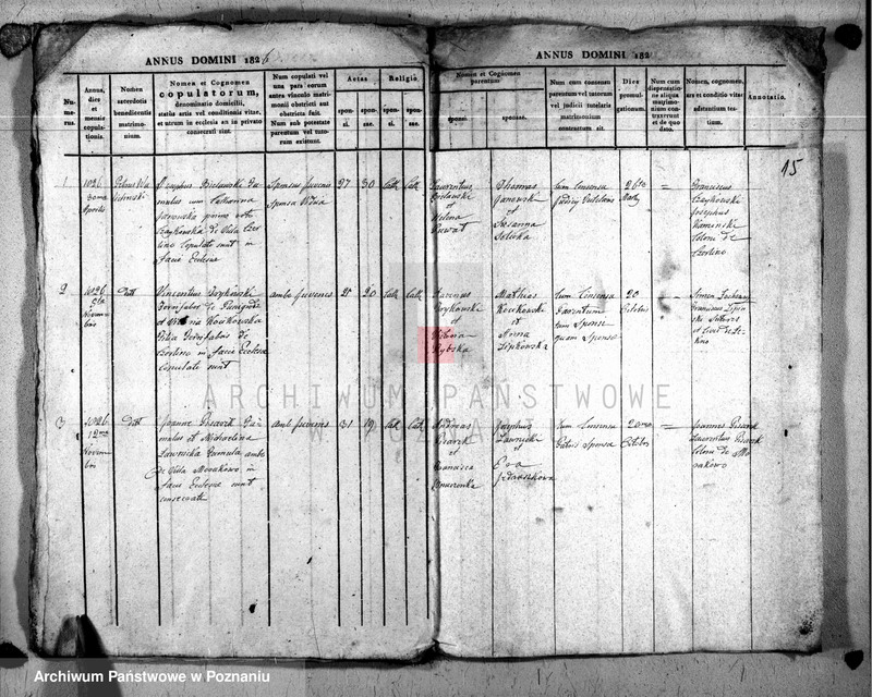 Obraz 17 z jednostki "Duplikat baptisatorum, copulatorum u. mortuorum"