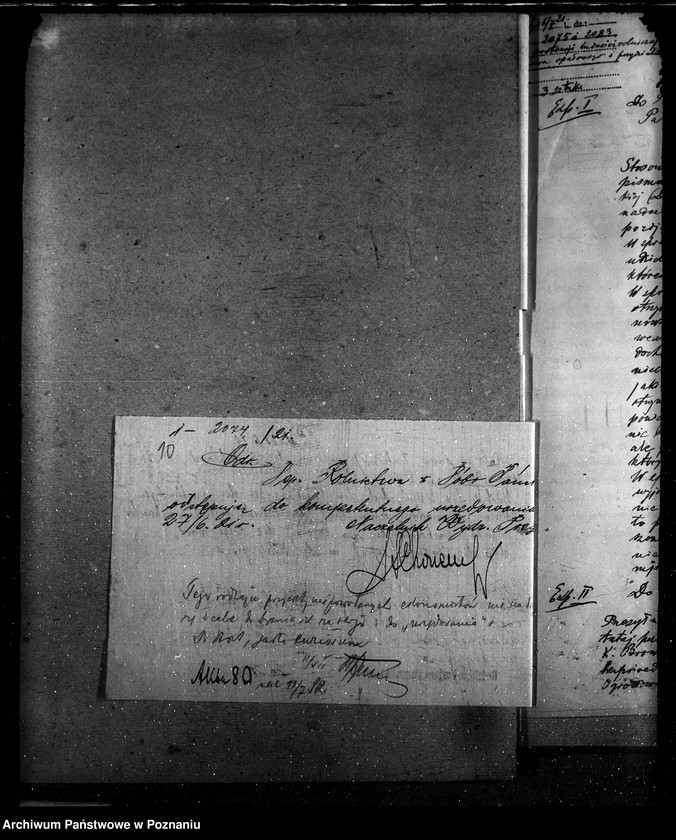 Obraz 14 z jednostki "Sprawy szczegółowo-- administracyjne Petencje, wnioski, zażalenia, zapytania o opinię"