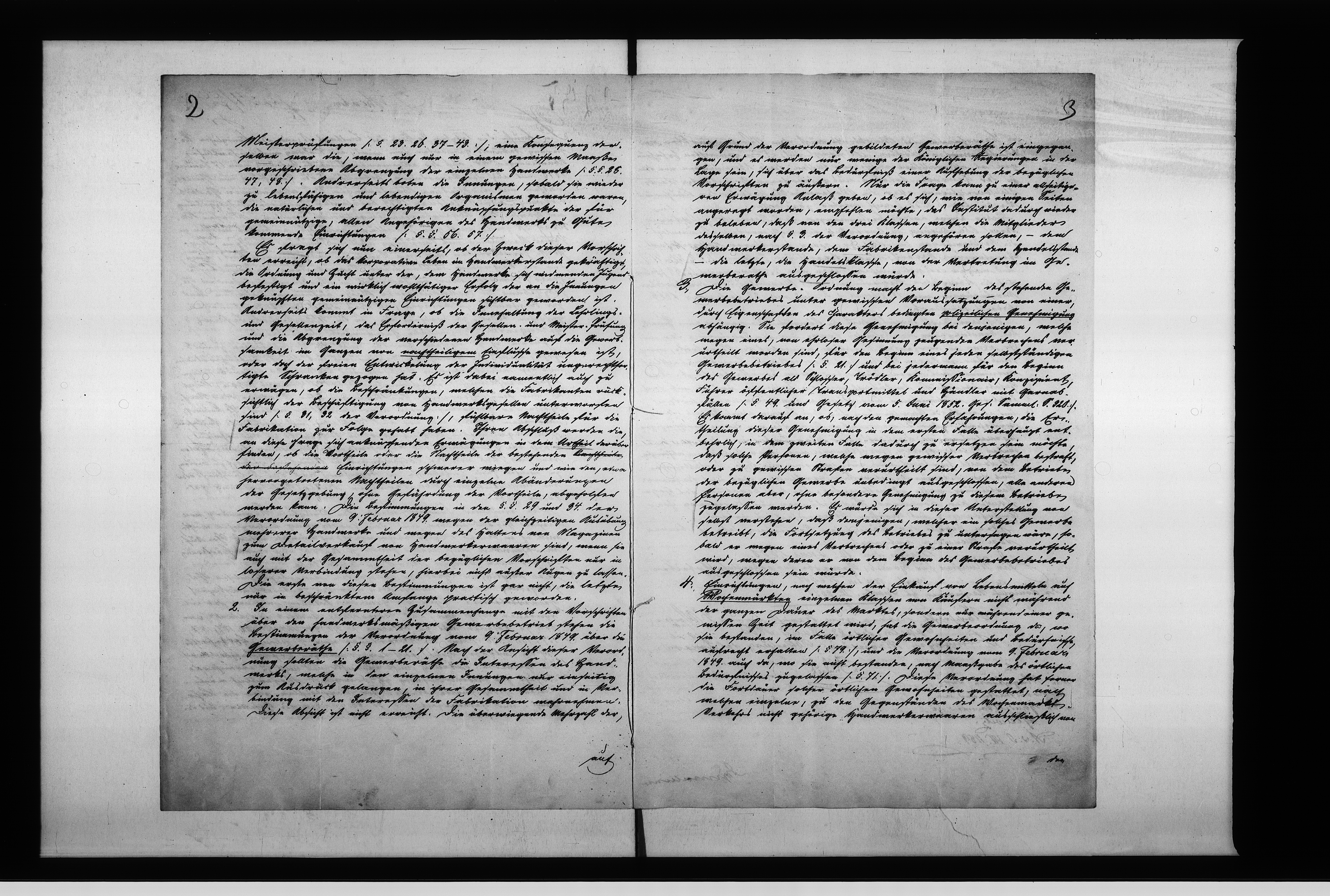 image.from.unit.number "Acta des Magistrats zu Oppeln betreffend Gutachten über Abänderung der Gewerbe-Ordnung und Gewebesteuer Gesetzgebung"