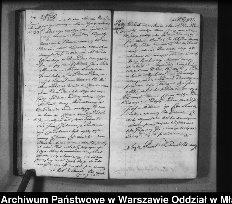 image.from.unit.number "Akta urodzeń, małżeństw i zgonów"
