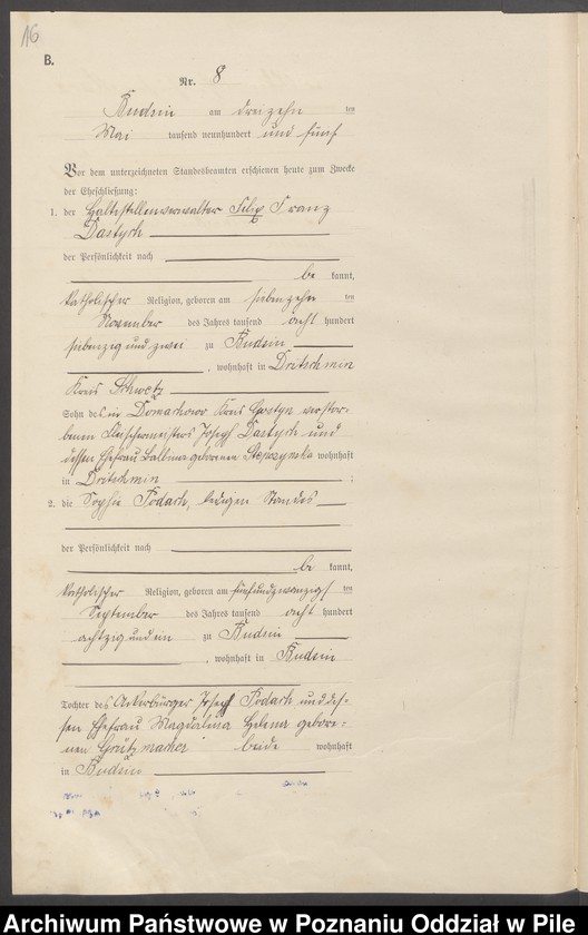 image.from.unit.number "Księga małżeństw"