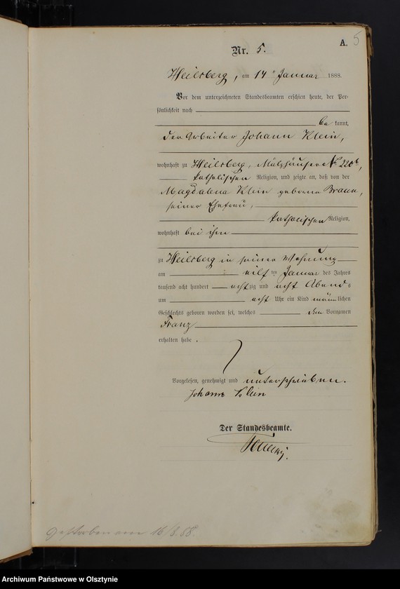 image.from.unit.number "Geburts-Haupt-Register Nr 1 - 175"