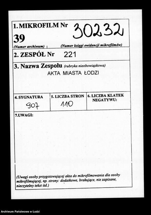 Obraz 2 z jednostki "Akta zawierające świadectwa przesiedleń"