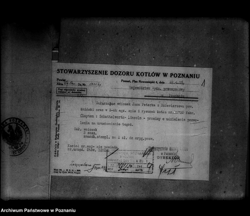 Obraz 5 z jednostki "Majętność Zaorle J. Górski powiat rawicki nr woj. kotła 5802"