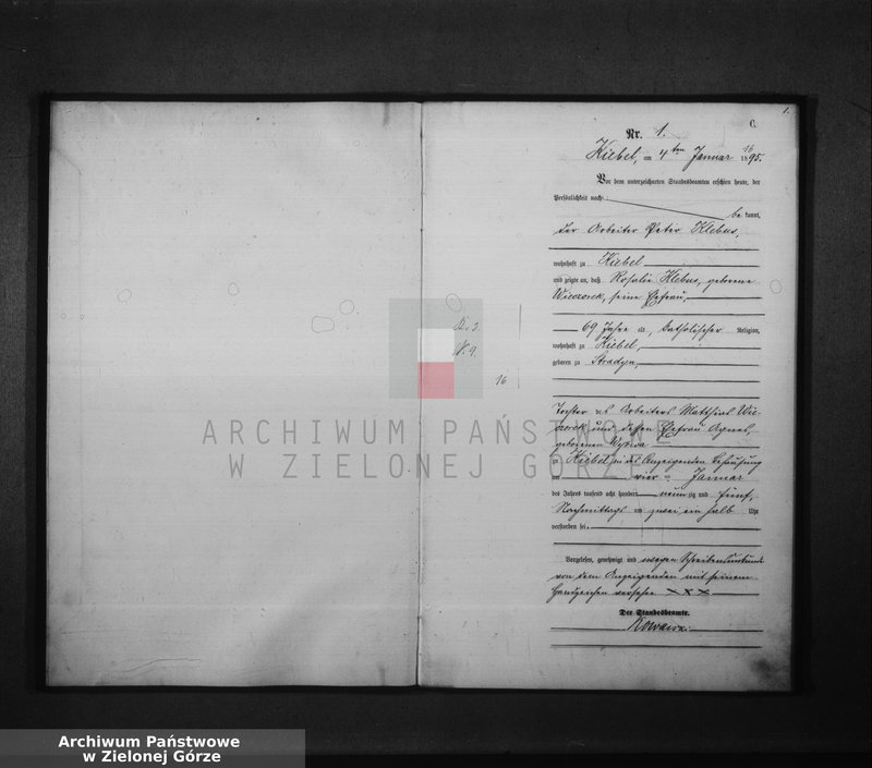 Obraz 5 z jednostki "Sterbe-Haupt-Register"