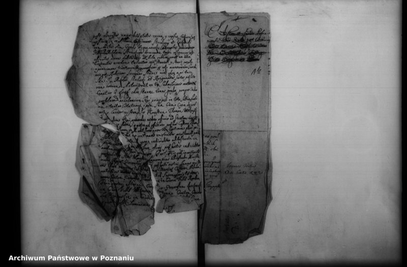 Obraz 5 z jednostki "Inscriptiones, resignationes [protocollon]"