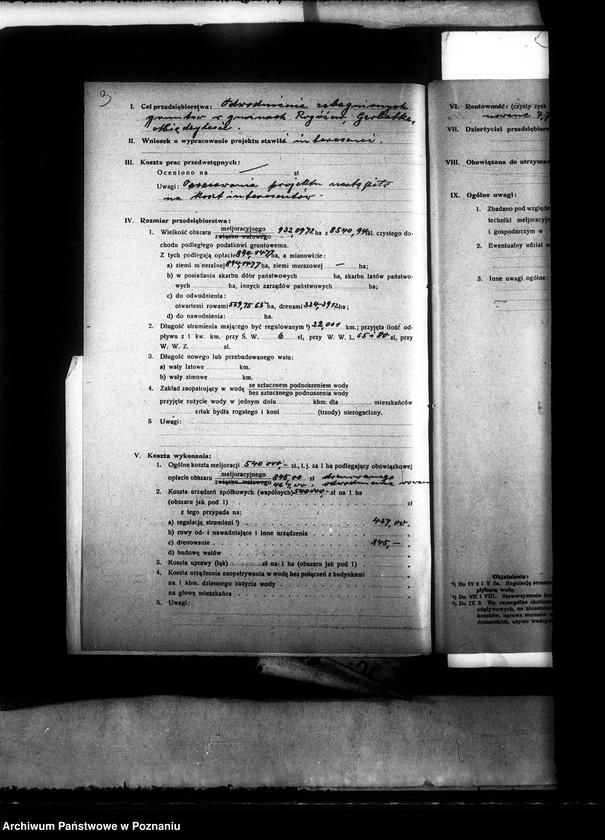 Obraz 6 z jednostki "Sprawy prawne spółek wodnych i melioracyjnych w powiecie obornickim"