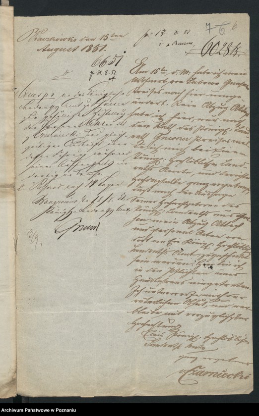 Obraz 11 z jednostki "A. betr. den Wirtschaftseleven Wacław von Czarniecki in Kaczkowo"