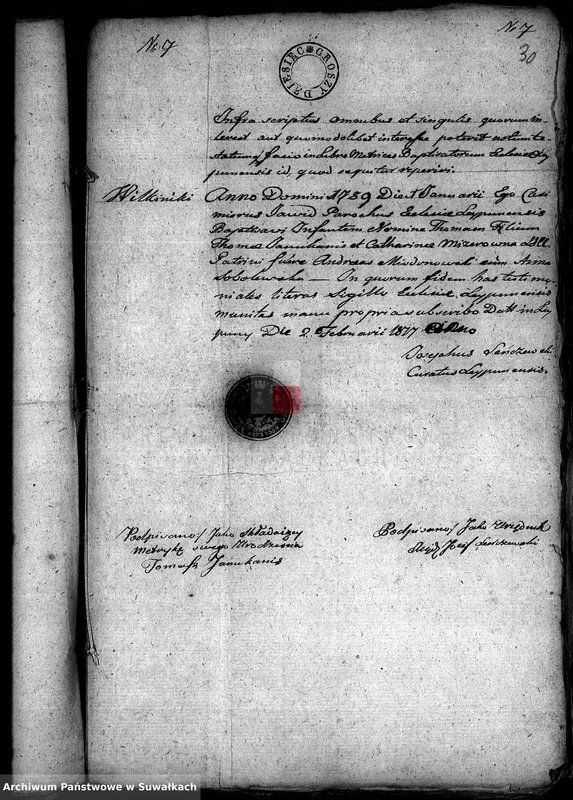 image.from.unit.number "[Dokumenty do akt małżeństw] 1817"