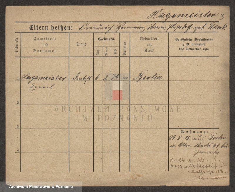 Obraz 3 z jednostki "Hagbeyer - Hajdrichowski (Hei..)"