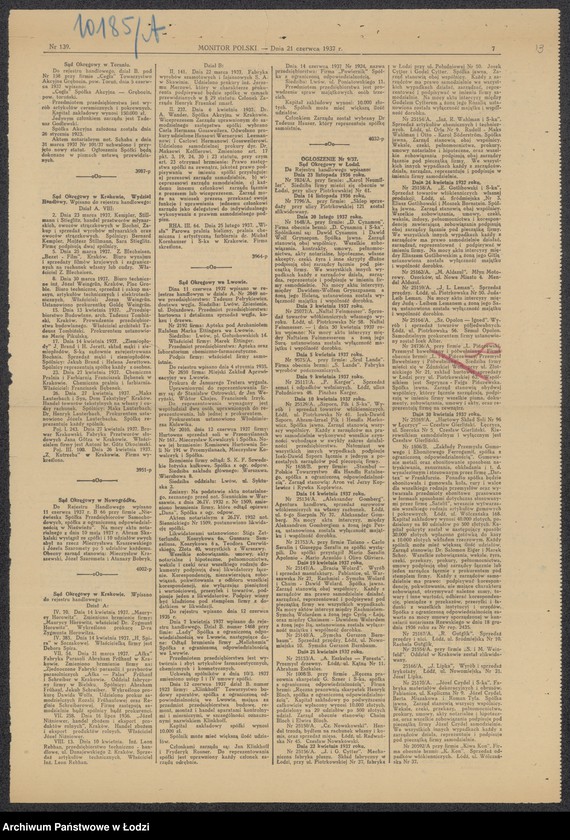 Obraz 15 z jednostki "Icek Wojnsztajn – sprzedaż odpadków wełny"