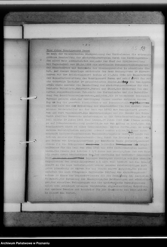 Obraz 19 z jednostki "Mittelungsblätter an die Kreissippenämter für das Geschäftsjahr 1944/45"