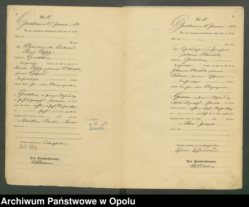 image.from.unit.number "Księga Urodzeń (pierwopis) U.S.C. Grodków 1886 rok"