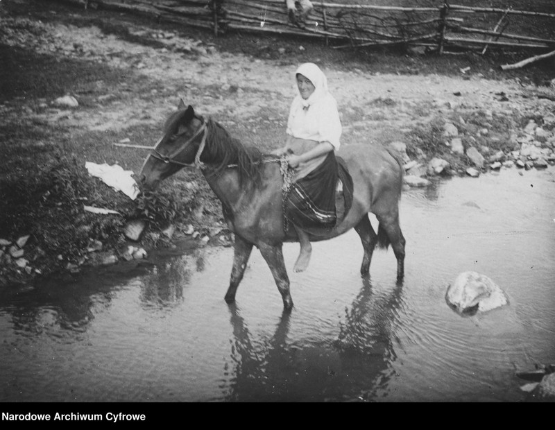Obraz 1 z jednostki "Hucułka na koniu"